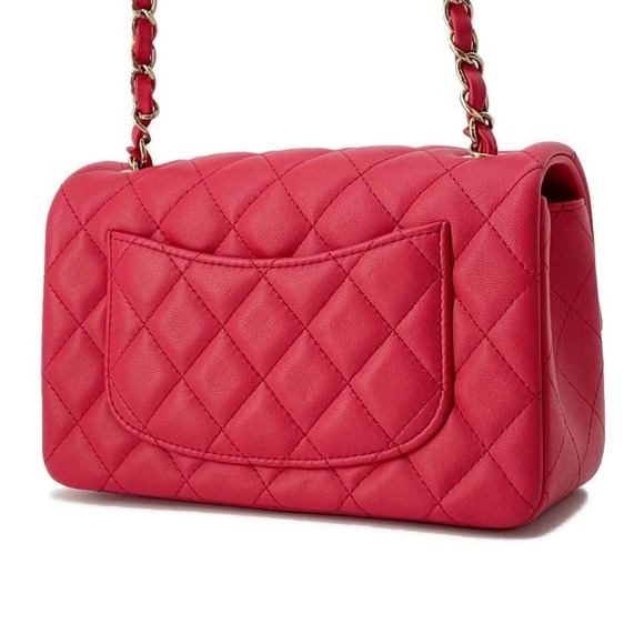Chanel Bag Flap Mini Mark Matelasse Lambskin Coco - Picture 1 of 13